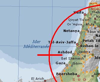 C'est ici qu'il faut fixer notre attention concernant le dénouement de la prophétie des deux rois. C'est ici, que cette prophétie est exclusivement centrée sur l'ancien territoire d'Israël, symbole, dans le passé, de la souveraineté de Jéhovah sur Terre, mais aussi, actuellement, particulièrement après la deuxième guerre mondiale (en 1948), le centre de l'attention mondiale au Moyen Orient. La conclusion de la prophétie, montre que l'épicentre des évènements dramatiques mondiaux qui aboutiront au commencement de la Grande Tribulation, se trouve, sur l'ancienne Terre Promise, le 