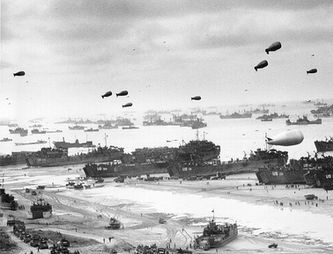 Le Débarquement du 6 juin 1944. Omaha Beach.