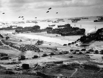 Le Débarquement du 6 juin 1944. Omaha Beach.